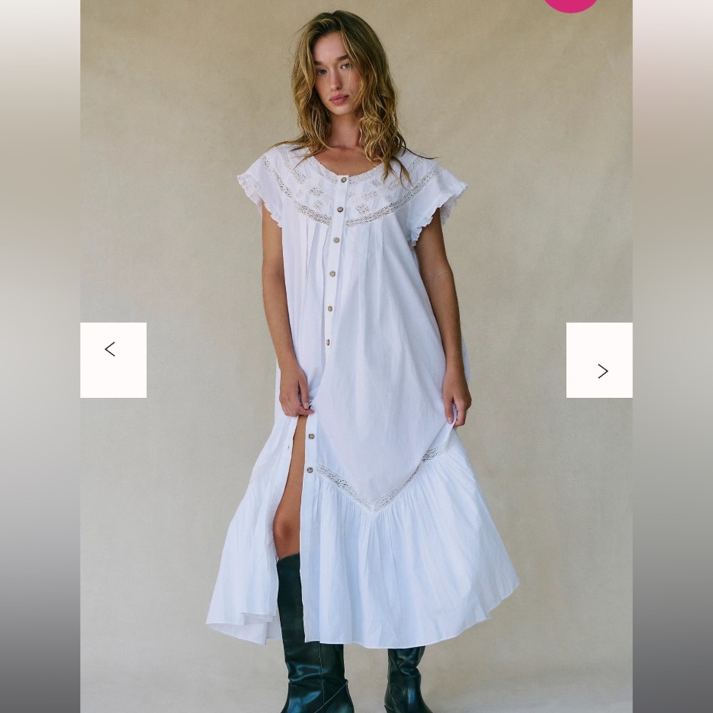 Free People Aster Midi Dress